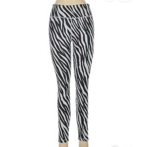 DRI-FIT Nike Size M ZEBRA ANIMAL PRINT Leggings